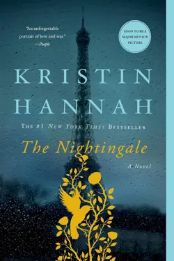 Book cover for The Nightingale by Kristin Hannah.