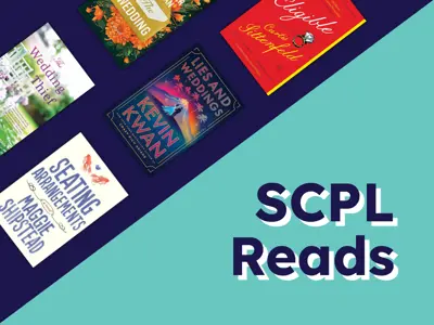 Cover images for SCPL Reads: Wedding-themed storylines.