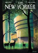 Cover page of The New Yorker's August 10th issue.