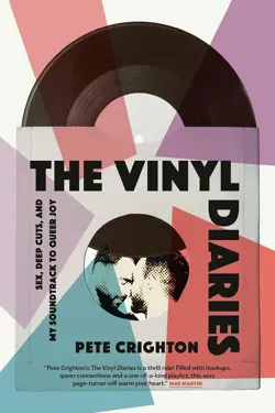 Book cover for The Vinyl Diaries by Pete Crighton.