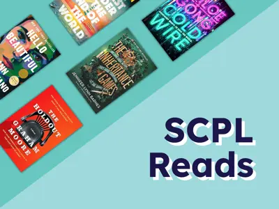 Cover image for SCPL Reads: Bingeworthy Books.