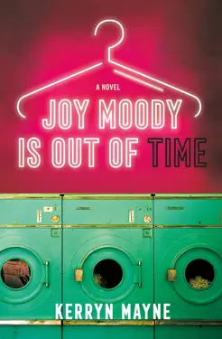 Book cover for Joy Moody is Out of Time by Kerryn Mayne.