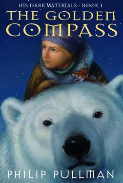 Book cover for The Golden Compass by Philip Pullman.