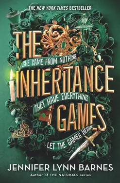 Book cover for The Inheritance Games by Jennifer Lynn Barnes.