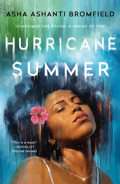 Book cover for Hurricane Summer by Asha Bromfield.
