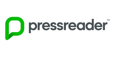 PressReader logo.