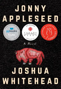 Book cover for Jonny Appleseed by Joshua Whitehead.