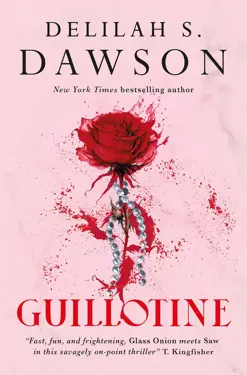 Book cover for Guillotine by Delilah S. Dawson.